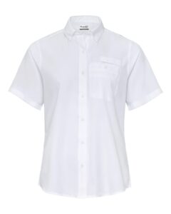 Paragon 704 Women’s Hatteras Performance Short Sleeve Fishing Shirt – White