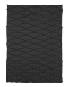 Nomadix CPB Puffer Blanket – Poolside Black (back)