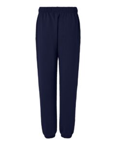 BELLA + CANVAS 4737 Unisex 10 oz. Heavyweight Sweatpants – Navy (back)