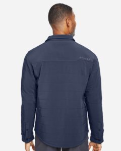 Spyder S17030 Men’s Axis Insulated Shirt Jacket – Frontier (on model back)