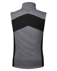 Spyder S17274 Men’s Pursuit Vest – Black Heather/ Black (back)