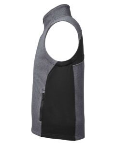Spyder S17274 Men’s Pursuit Vest – Black Heather/ Black (side)