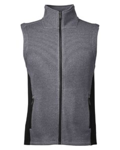 Spyder S17274 Men’s Pursuit Vest – Black Heather/ Black
