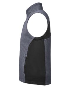 Spyder S17274 Men’s Pursuit Vest – Frontier Heather/ Black (side)