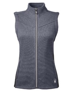 Spyder S17275 Women’s Pursuit Vest – Frontier Heather/ Black