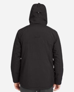 Spyder S18074 Men’s Convert Insulated Jacket – Black (on model back)