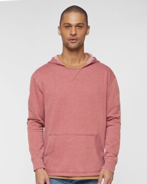 LAT 6936 Unisex Vintage Wash Hoodie Sweatshirt