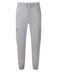 TriDri TD604 Unisex Riley Cargo Joggers – Heather Grey