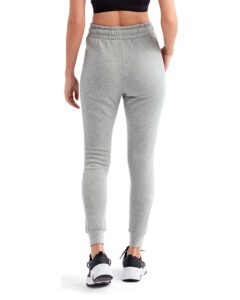 TriDri TD055 Women’s Fitted Maria Joggers – Heather Grey (on model back)