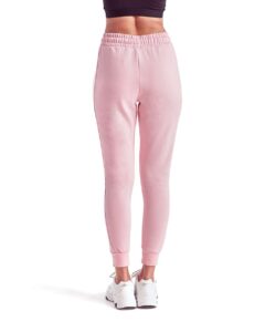 TriDri TD055 Women’s Fitted Maria Joggers – Light Pink (on model back)