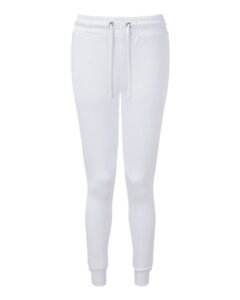 TriDri TD055 Women’s Fitted Maria Joggers – White