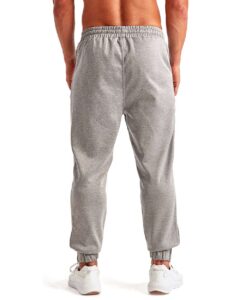 TriDri TD449 Unisex Spun Dyed Joggers – Grey Melange (on model back)