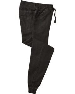 Artisan Collection by Reprime RP556 Unisex Chef’s Artisanal Joggers – Black Denim