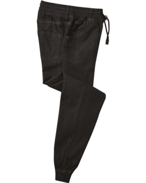 Artisan Collection by Reprime RP556 Unisex Chef’s Artisanal Joggers – Black Denim