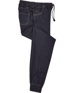 Artisan Collection by Reprime RP556 Unisex Chef’s Artisanal Joggers – Indigo Denim