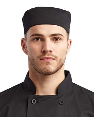Artisan Collection by Reprime RP653 Chef’s Beanie – Black (on model)