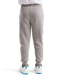 TriDri TD55B Youth Ashley Joggers – Heather Grey (on model back)