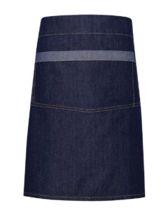Artisan Collection by Reprime RP128 Domain Contrast Denim Waist Apron – Indigo Denim
