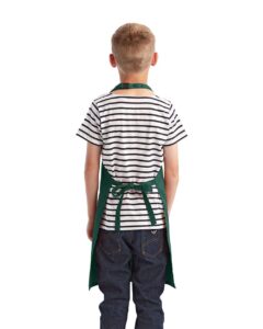 Artisan Collection by Reprime RP149 Youth Recycled Apron – Bottle (on model back)