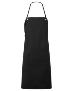 Artisan Collection by Reprime RP181 Artisan’s Choice Double Pocket Canvas Apron – Black