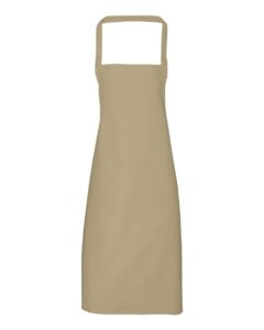 Artisan Collection by Reprime RP102 Organic Cotton Bib Apron – Khaki