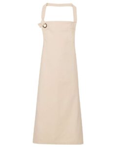 Artisan Collection by Reprime RP130 Calibre Heavy Cotton Canvas Bib Apron – Natural