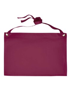 Artisan Collection by Reprime RP131 Calibre Heavy Cotton Canvas Waist Apron – Burgundy