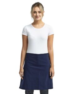 Artisan Collection by Reprime RP131 Calibre Heavy Cotton Canvas Waist Apron – Navy (on model)