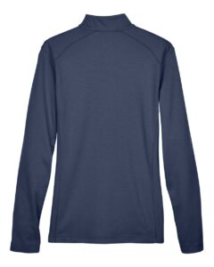 Devon & Jones DG479W Women’s DRYTEC20™ Performance Quarter-Zip Pullover – Navy/ Grey Heather/ Graphite (back)