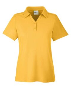 CORE365 CE112W Women’s Fusion ChromaSoft™ Pique Polo – Campus Gold