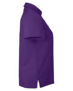 CORE365 CE112W Women’s Fusion ChromaSoft™ Pique Polo – Campus Purple (side)