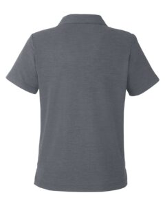 CORE365 CE112W Women’s Fusion ChromaSoft™ Pique Polo – Carbon Heather (back)