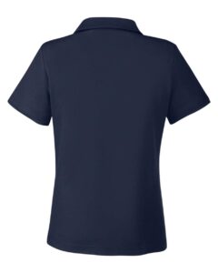 CORE365 CE112W Women’s Fusion ChromaSoft™ Pique Polo – Classic Navy (back)
