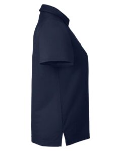 CORE365 CE112W Women’s Fusion ChromaSoft™ Pique Polo – Classic Navy (side)