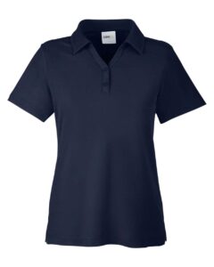 CORE365 CE112W Women’s Fusion ChromaSoft™ Pique Polo – Classic Navy