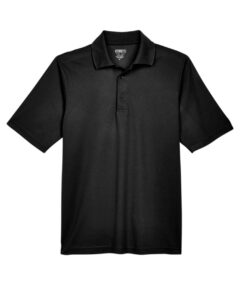 CORE365 88181 Men’s Origin Performance Piqué Polo – Black