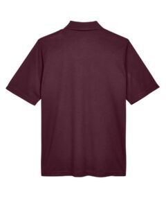 CORE365 88181 Men’s Origin Performance Piqué Polo – Burgundy (back)