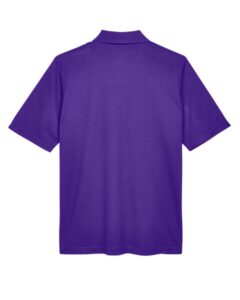 CORE365 88181 Men’s Origin Performance Piqué Polo – Campus Purple (back)