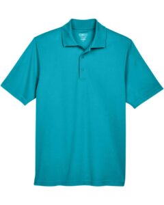 CORE365 88181 Men’s Origin Performance Piqué Polo – Clear Teal