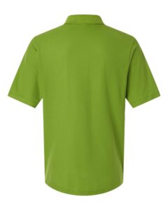 CORE365 CE106 Men’s Resolve CVC Performance Pique Polo – Acid Green (back)