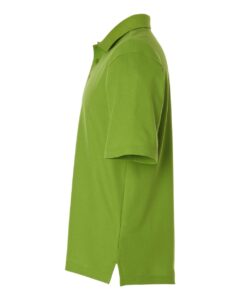 CORE365 CE106 Men’s Resolve CVC Performance Pique Polo – Acid Green (side)