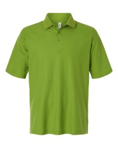 CORE365 CE106 Men’s Resolve CVC Performance Pique Polo – Acid Green