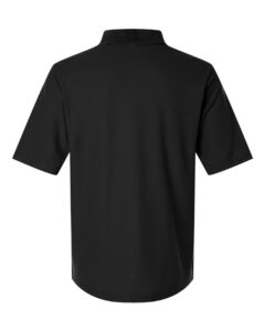 CORE365 CE106 Men’s Resolve CVC Performance Pique Polo – Black (back)