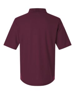 CORE365 CE106 Men’s Resolve CVC Performance Pique Polo – Burgundy (back)