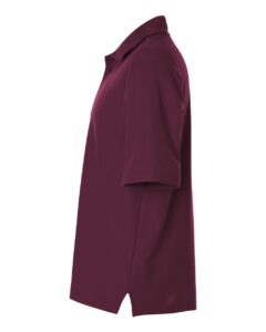 CORE365 CE106 Men’s Resolve CVC Performance Pique Polo – Burgundy (side)