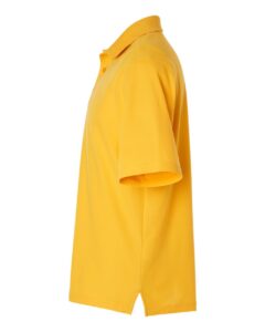 CORE365 CE106 Men’s Resolve CVC Performance Pique Polo – Campus Gold (side)