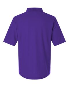 CORE365 CE106 Men’s Resolve CVC Performance Pique Polo – Campus Purple (back)