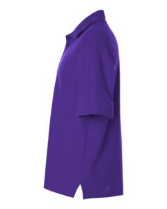 CORE365 CE106 Men’s Resolve CVC Performance Pique Polo – Campus Purple (side)