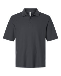CORE365 CE106 Men’s Resolve CVC Performance Pique Polo – Carbon