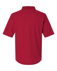 CORE365 CE106 Men’s Resolve CVC Performance Pique Polo – Classic Red (back)